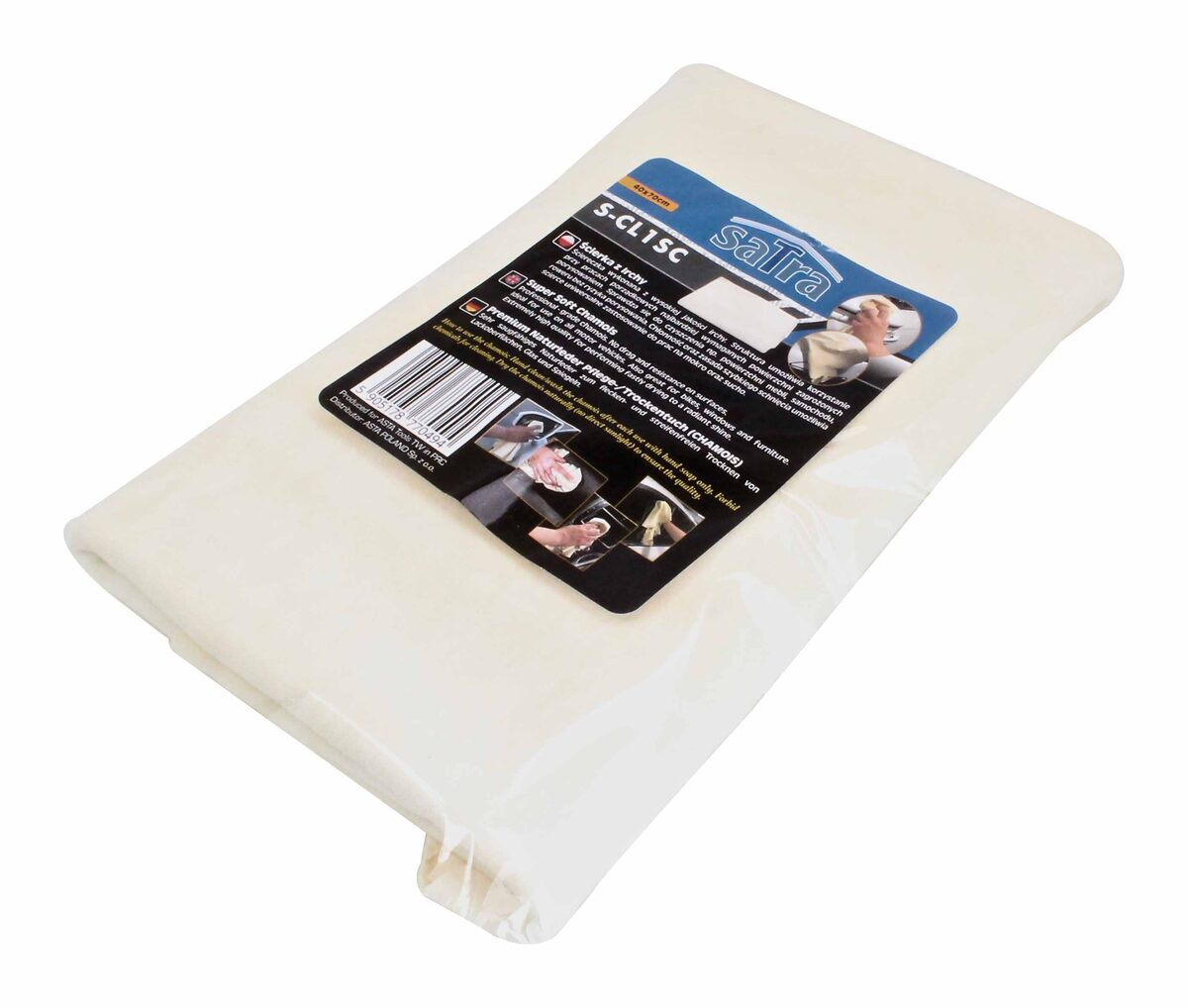 Laveta din piele naturala 400x700mm Asta Poland S-CL1SC  Laveta din piele naturala 400x700mm Asta Poland S-CL1SC