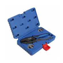 Set cleste de sertizat papuci pentru cabluri electrice cu bacuri Asta Poland A-RC3ST Set cleste de sertizat papuci pentru cabluri electrice cu bacuri Asta Poland A-RC3ST