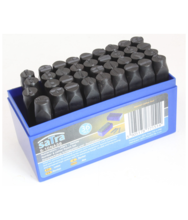 Set poansoane / pansoane cu cifre-litere-simboluri 10mm 36piese Asta Poland S-10NA36