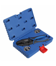 Set cleste de sertizat papuci pentru cabluri electrice cu bacuri Asta Poland A-RC3ST Set cleste de sertizat papuci pentru cabluri electrice cu bacuri Asta Poland A-RC3ST