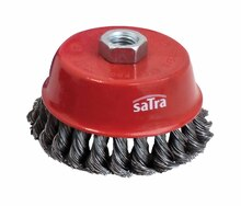 Perie de sarma cu fir rasucit pentru polizor Ø100mm  Asta Poland S-4TCB100 Perie de sarma cu fir rasucit pentru polizor Ø100mm  Asta Poland S-4TCB100