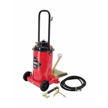 Pompa manuala de gresare vaselina 50:1 cu actionare la pedala, echipata cu recipient de 12 Kg AW Tools AW15944