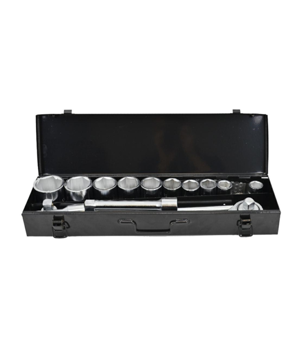 Set chei tubulare 22-50mm in 6 colturi - 3/4" + accesorii - 14 piese Aw Tools AW39014  Set chei tubulare 22-50mm in 6 colturi - 3/4" + accesorii - 14 piese Aw Tools AW39014