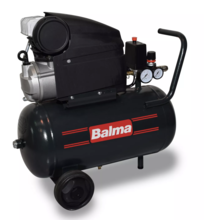 Compresor profesional cu piston 50 litri / 2Hp - 220litri/min - 230V / 1.5KW Balma Italy MS20/50 CM2 - 1129100316