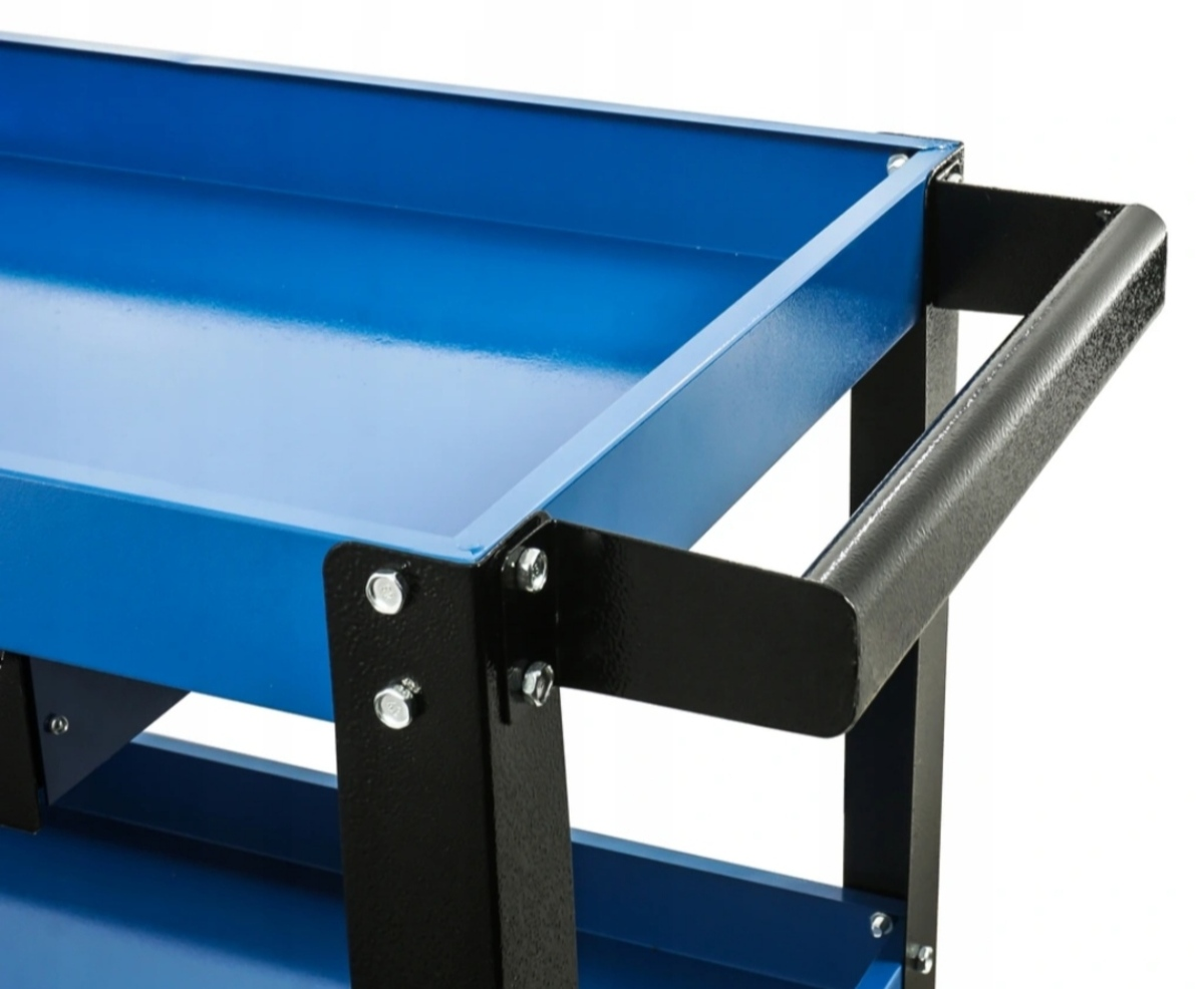 Carucior pentru scule cu 3 rafturi suprapuse 780x350mm cu sertar BAUG 3900 Carucior pentru scule cu 3 rafturi suprapuse 780x350mm cu sertar BAUG 3900