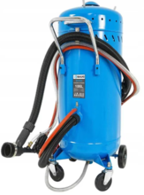 Aparat de sablare exterior cu rezervor 126 litri si aspirator incorporat BAUG B3404 Aparat de sablare exterior cu rezervor 126 litri si aspirator incorporat BAUG B3404