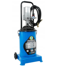 Pompa pneumatica de gresare vaselina 50:1 echipata cu recipient de 12 Kg BAUG B3800 Pompa pneumatica de gresare vaselina 50:1 echipata cu recipient de 12 Kg BAUG B3800