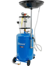 Recuperator de ulei cu actionare pneumatica si aspiratie prin joje + vas gradat 65 Litri BAUG B4000 Recuperator de ulei cu actionare pneumatica si aspiratie prin joje + vas gradat 65 Litri BAUG B4000