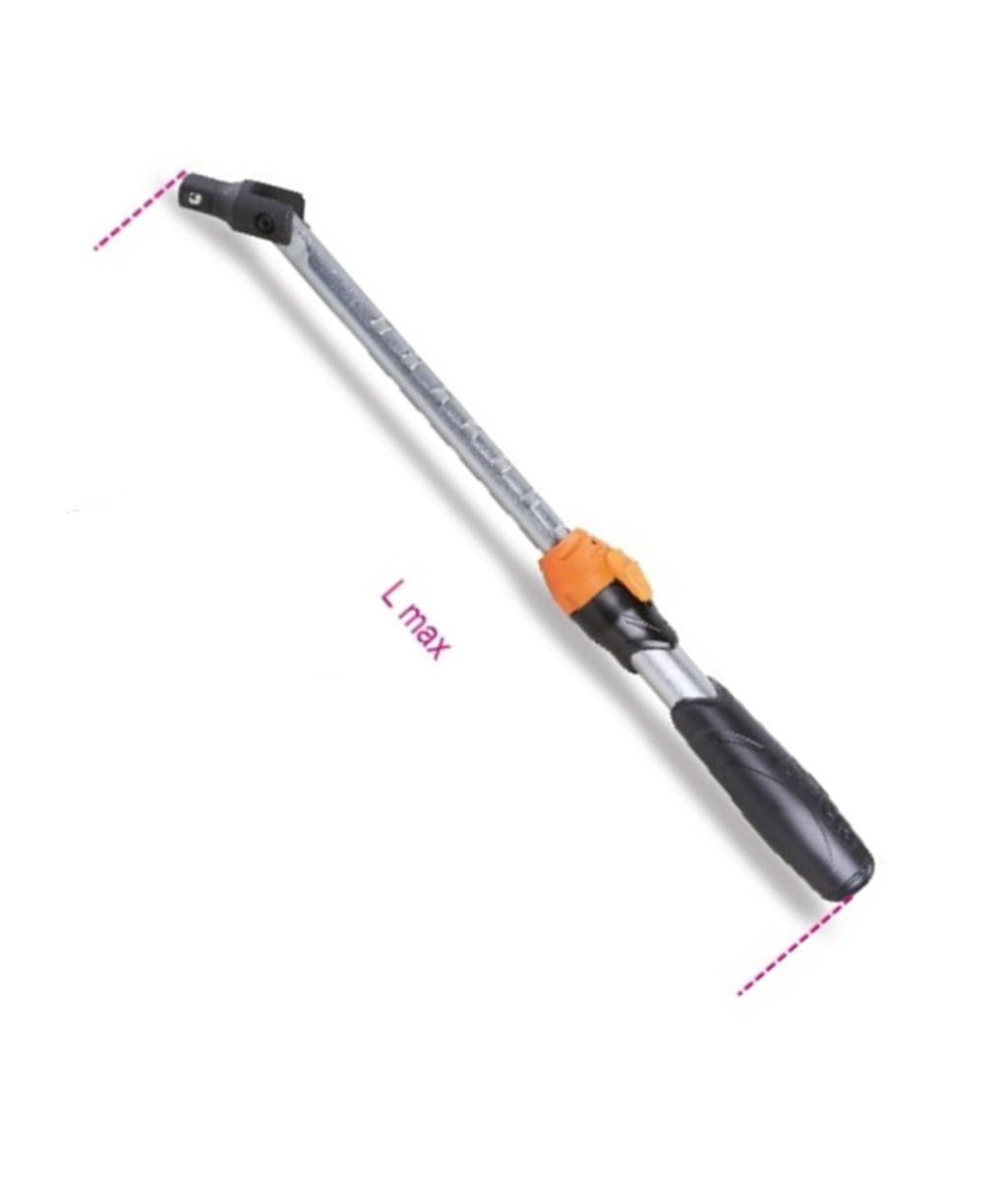 Antrenor cu cap rabatabil extensibil 262 - 402mm de 1/2"  920/38 Beta Tools