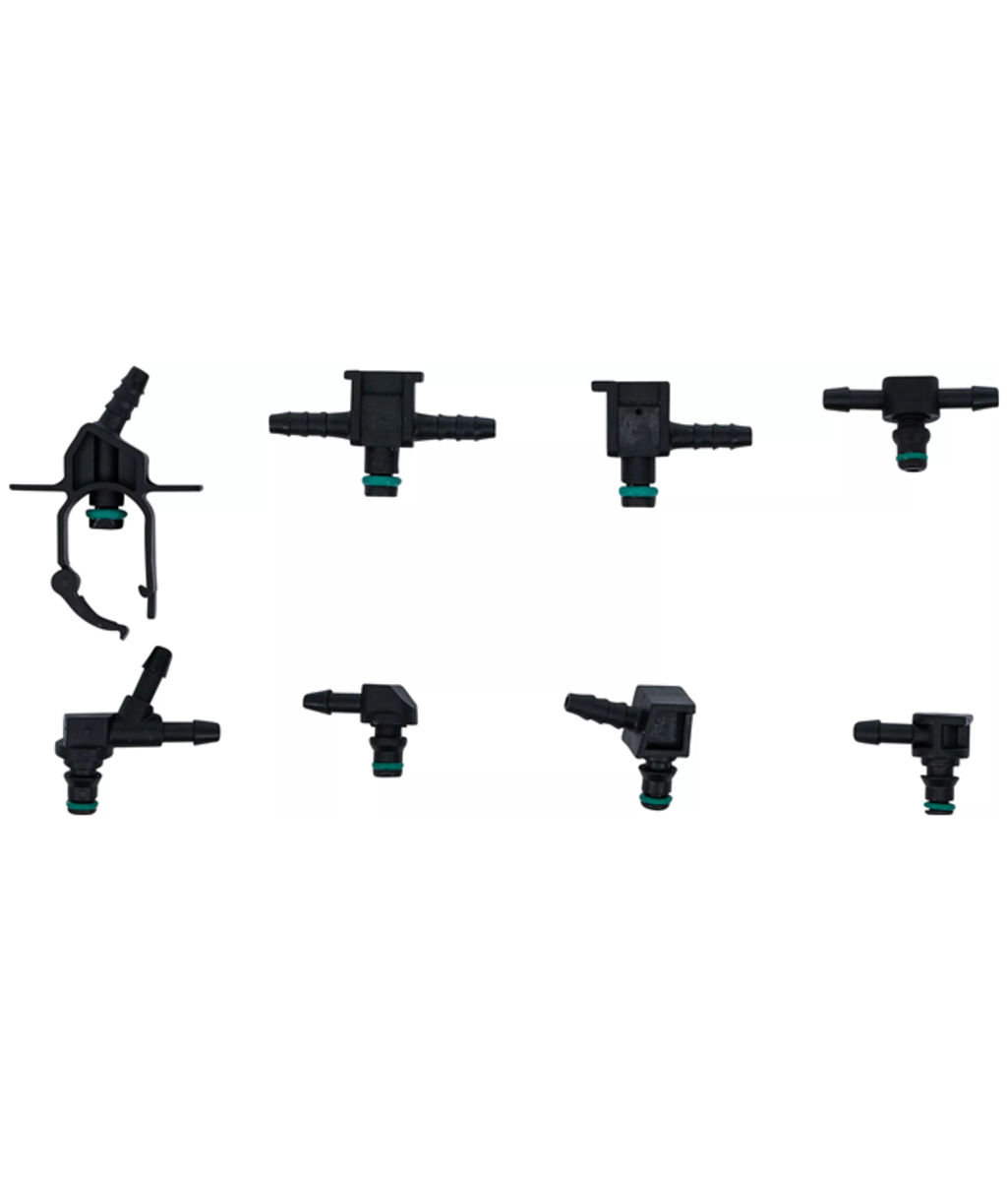 Sortiment conectoare conducta de retur Diesel 85 piese BGS Technic 74301 Sortiment conectoare conducta de retur Diesel 85 piese BGS Technic 74301