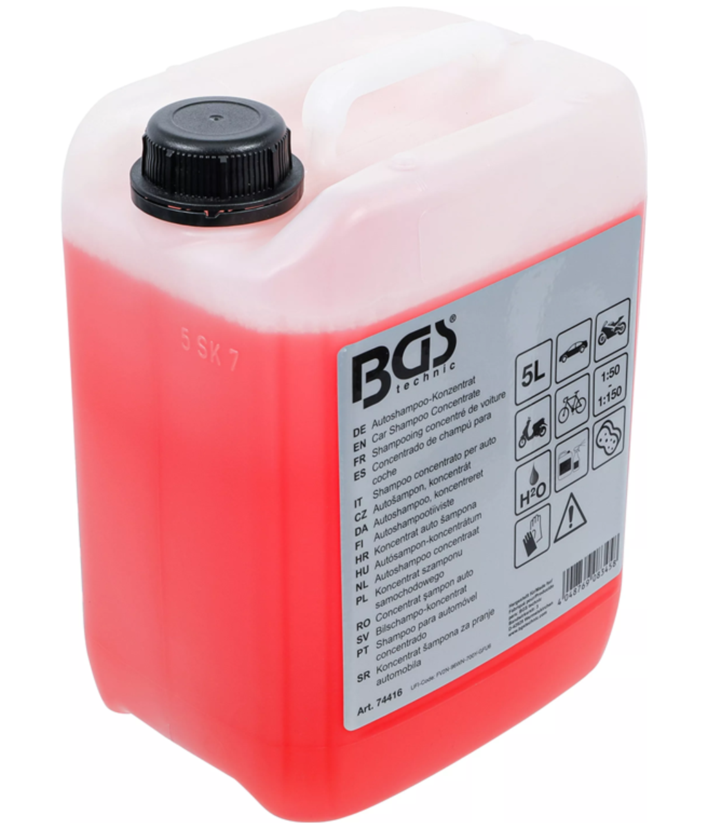 Sampon auto concentrat 5L BGS Technic 74416