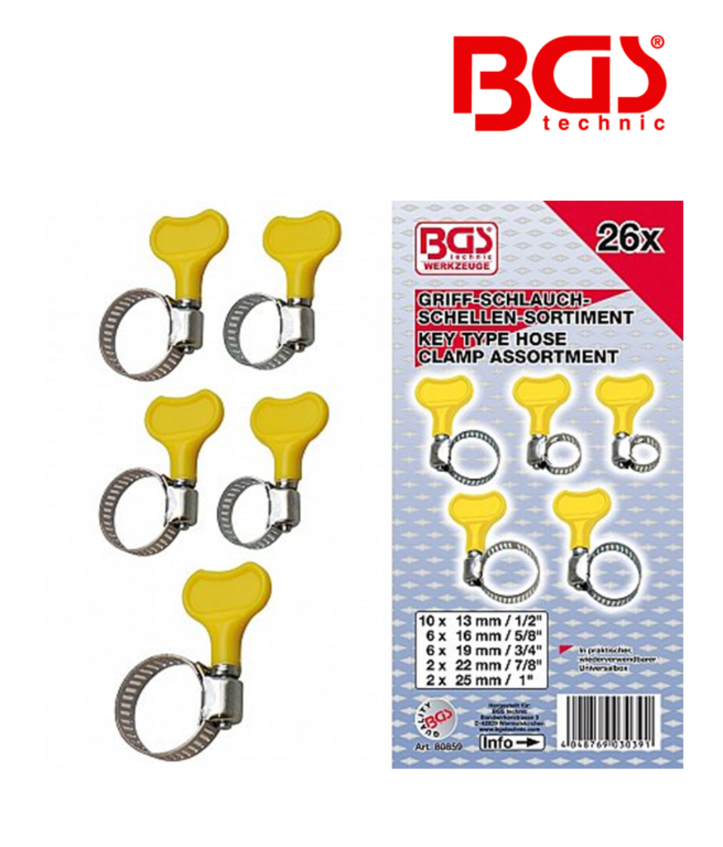 Set coliere cu fluture 26 piese BGS Technic 80859 Set coliere cu fluture 26 piese BGS Technic 80859