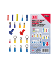 Set papuci si conectori pentru cabluri electrice 160 Buc BGS Technic 14105 Set papuci si conectori pentru cabluri electrice 160 Buc BGS Technic 14105