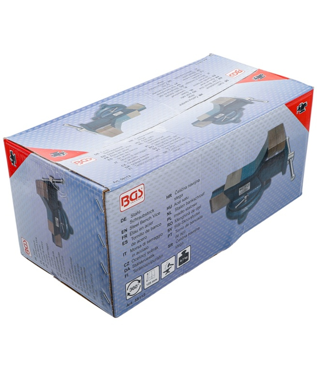 Menghina pentru banc 125mm BGS Technic 58112 Menghina pentru banc 125mm BGS Technic 58112