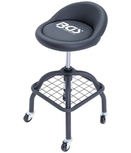 Scaun mobil pentru atelier reglabil 540-680mm BGS Technic 70145 Scaun mobil pentru atelier reglabil 540-680mm BGS Technic 70145