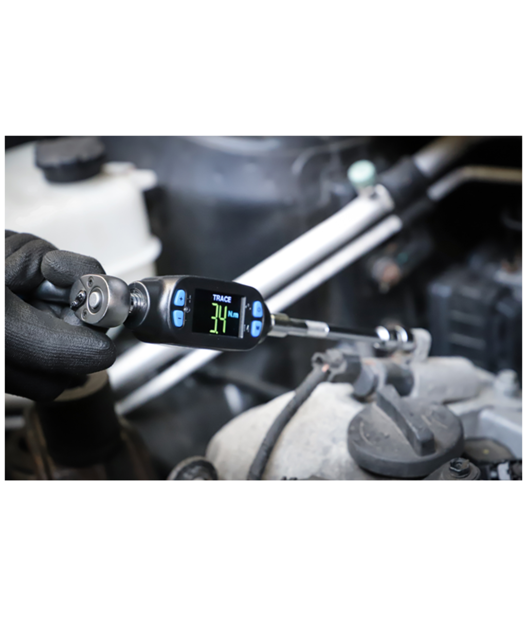 Adaptor digital pentru cuplu 1/4" 6 - 30 Nm BGS Techinc 70212