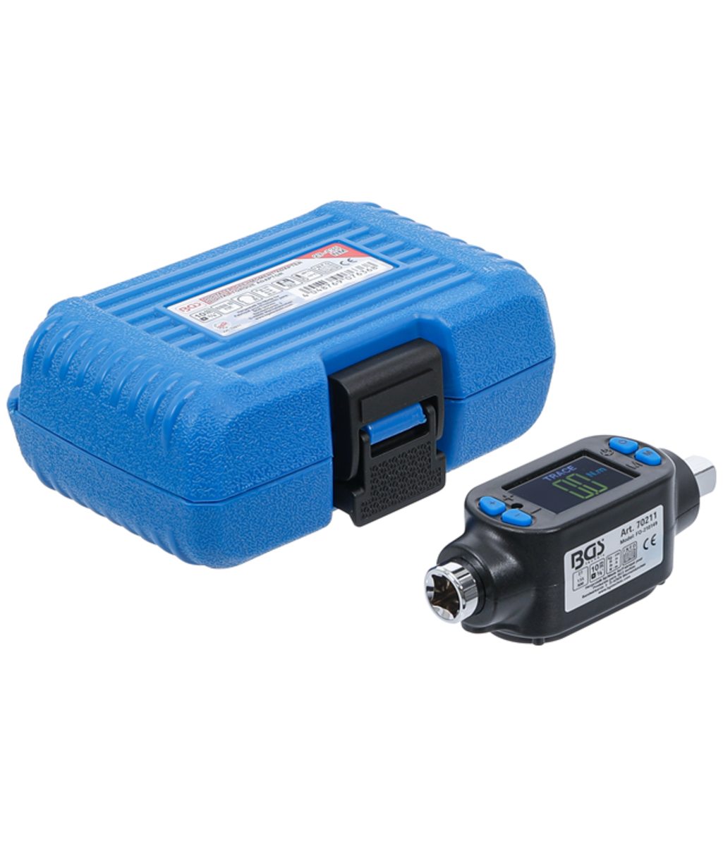 Adaptor digital pentru cuplu 3/8" 27 - 135 Nm BGS Techinc 70211 Adaptor digital pentru cuplu 3/8" 27 - 135 Nm BGS Techinc 70211