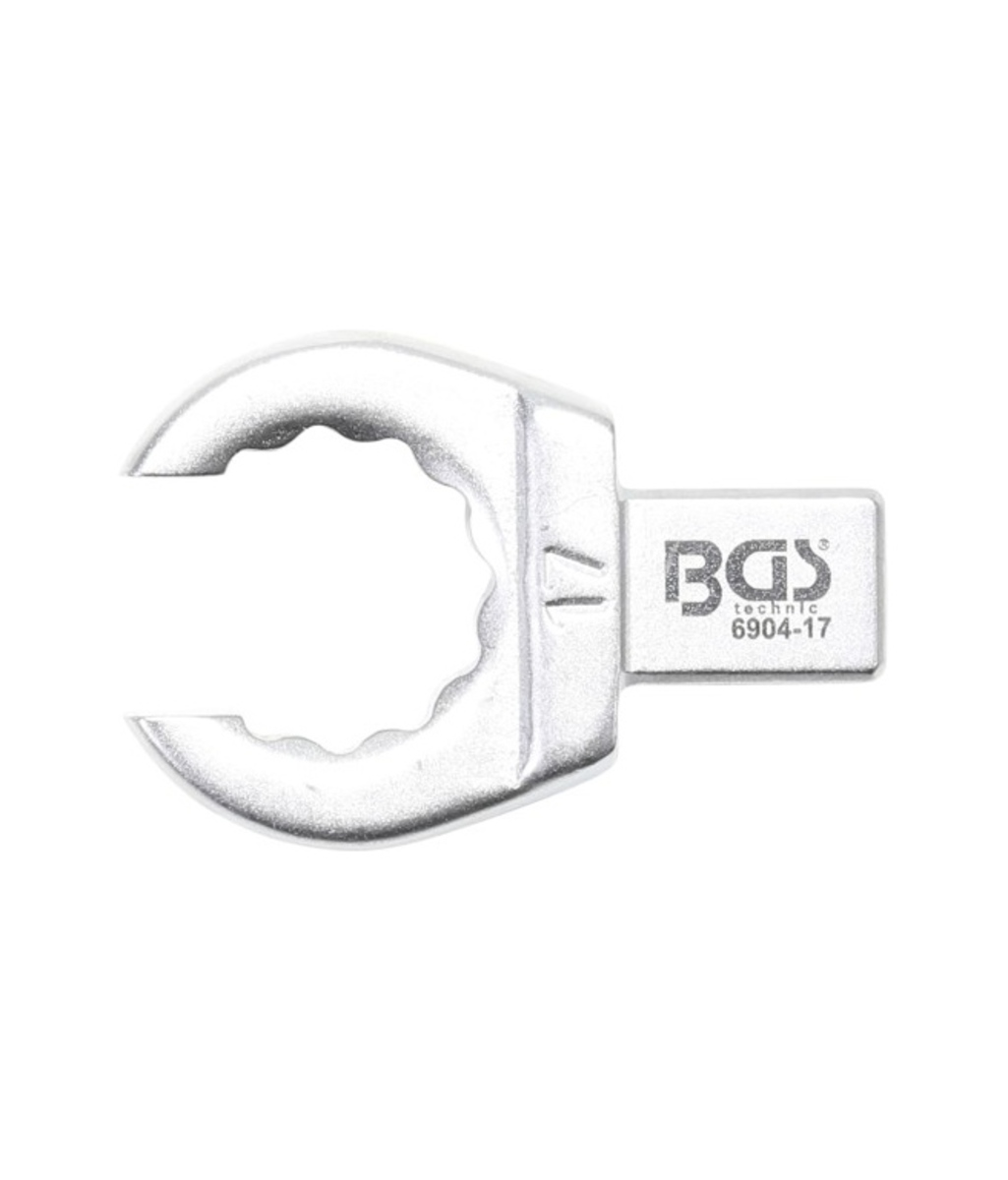 Cheie inelara detasabila 17mm prindere 9x12mm BGS Technic 6904-17