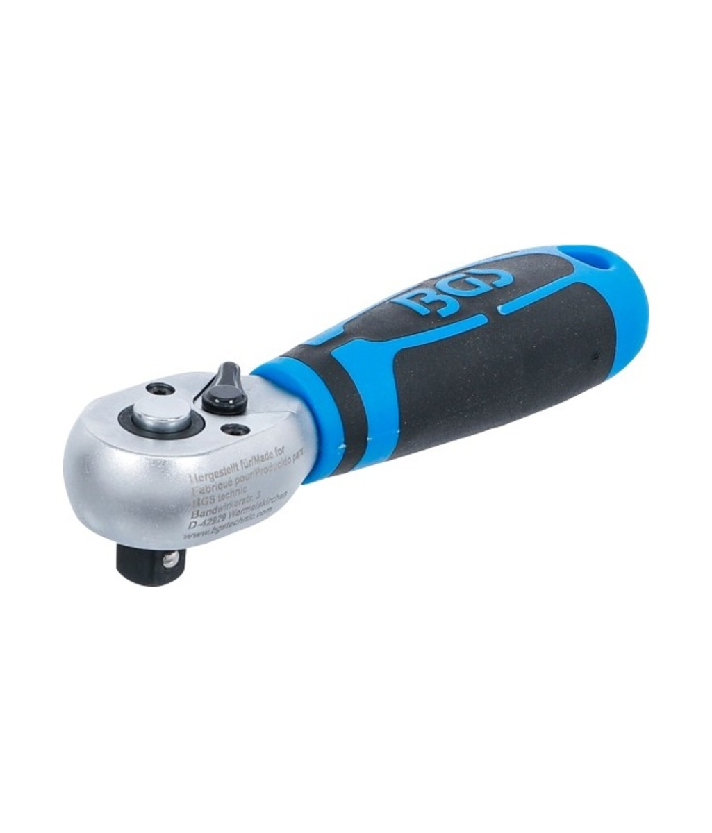 Mini antrenor clichet de 3/8" cu 90 de dinti BGS Technic 643 Mini antrenor clichet de 3/8" cu 90 de dinti BGS Technic 643