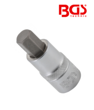 Bit Imbus cu tubulara 12mm - 1/2" BGS Techic 4256