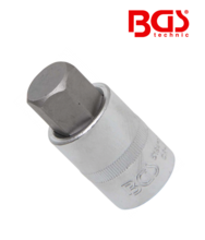 Bit Imbus cu tubulara 19mm - 1/2" BGS Techic 5184-H19