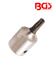Bit Torx Plus cu tubulara TS15 - 1/4" BGS Techic 2355-TS15