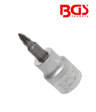 Bit cu cap in cruce PZ1 - 3/8" BGS Techic 2550 Bit cu cap in cruce PZ1 - 3/8" BGS Techic 2550