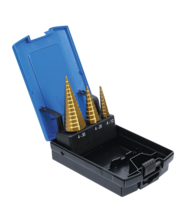 BGS  Set burghie in trepte 4-12mm, 4-20mm, 4-30mm 3 piese BGS Technic 1624 BGS  Set burghie in trepte 4-12mm, 4-20mm, 4-30mm 3 piese BGS Technic 1624