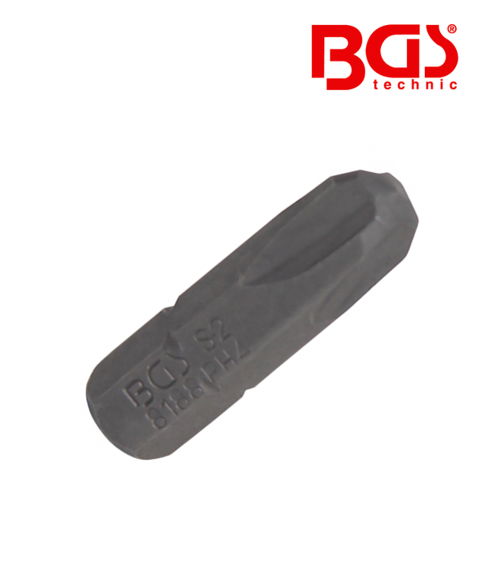 Bit cu cap in cruce PH4 - 1/4" BGS Techic 8188 Bit cu cap in cruce PH4 - 1/4" BGS Techic 8188