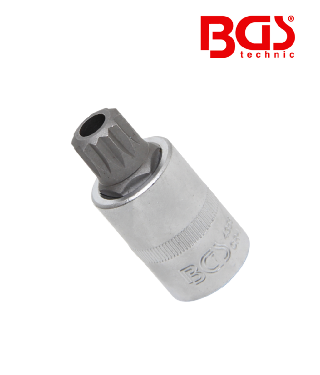 Bit Spline XZN cu tubulara M16 - 3/8" BGS Techic 4356