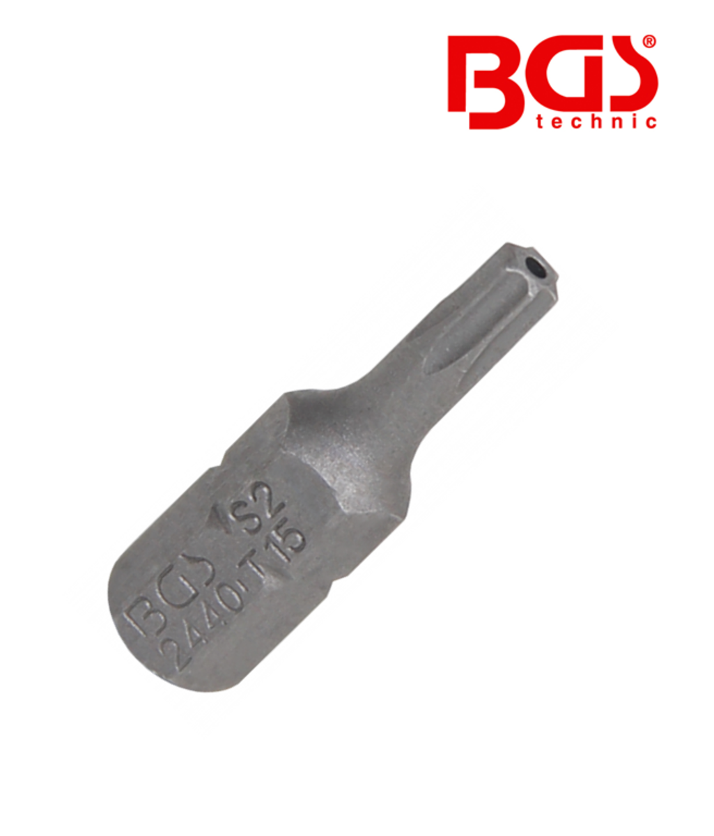 Bit Torx T15 - 1/4" BGS Techic 2440 Bit Torx T15 - 1/4" BGS Techic 2440