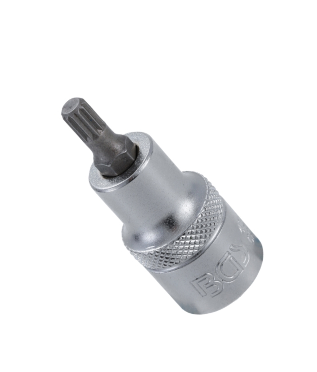 Bit Spline XZN cu tubulara M6 - 1/2" BGS Techic 4351