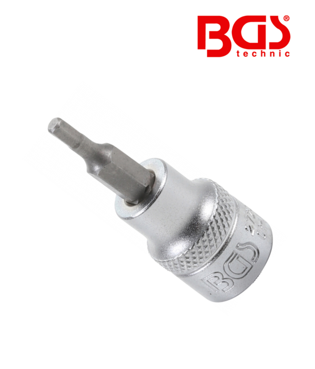 Bit Imbus cu tubulara 1/8" - 3/8" BGS Techic 2720