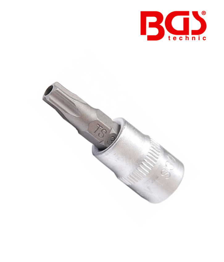 Bit Torx Plus cu tubulara TS30 - 1/4" BGS Techic 5184-TS30