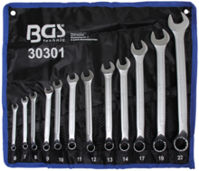 Chei combinate Spanner 6 - 22mm BGS Technic (12 piese) 