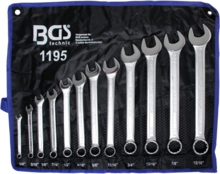 Chei combinate Spanner in Inch BGS Technic (12 piese)