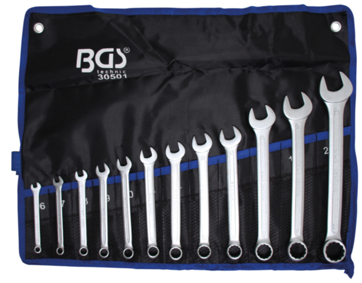Chei combinate Spanner 6 - 22mm BGS Technic (12 piese)