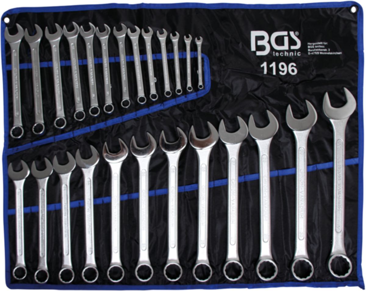 Chei combinate Spanner 6 - 32mm DIN 3113A BGS Technic (25 piese) Chei combinate Spanner 6 - 32mm DIN 3113A BGS Technic (25 piese)