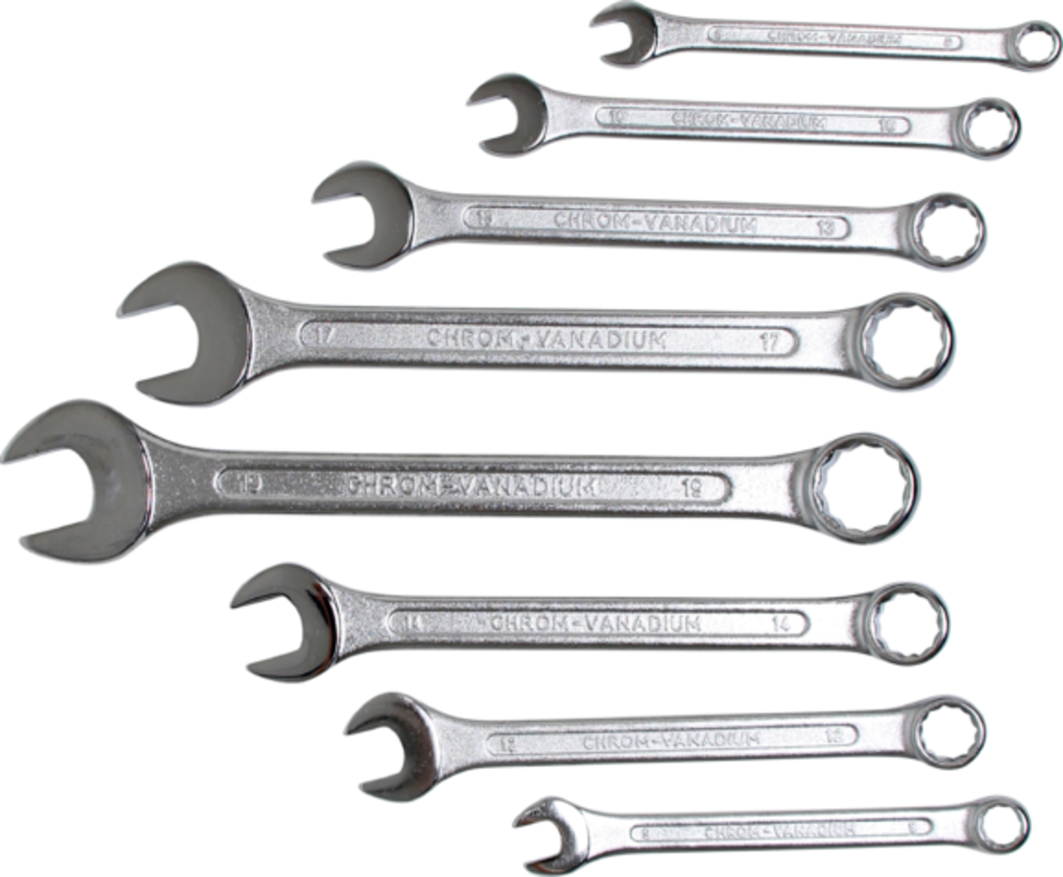 Chei combinate Spanner 8 - 19mm DIN 3113 BGS Technic (8 piese) Chei combinate Spanner 8 - 19mm DIN 3113 BGS Technic (8 piese)