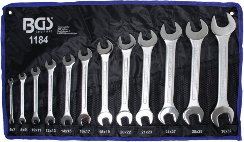 Chei fixe Spanner 6 - 32mm BGS Technic (12 piese) 
