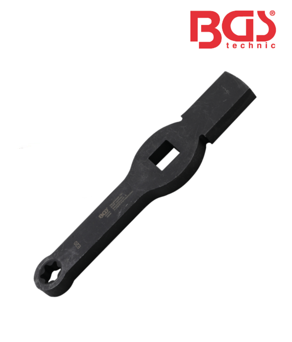 Cheie inelara de impact cu profil E-20 BGS Technic 35320
