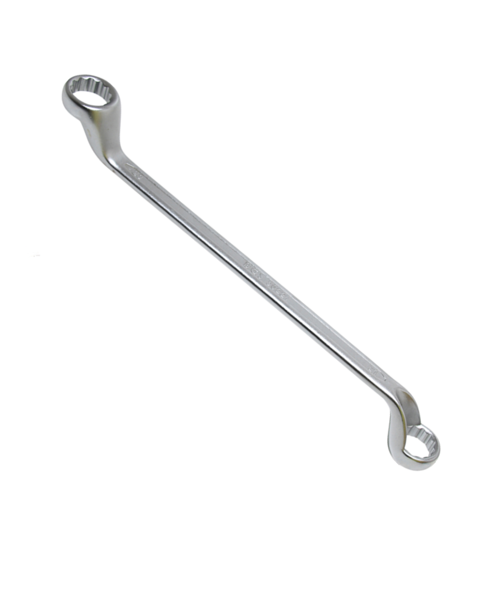 Cheie inelara dubla cu cot 21x23 mm 75° BGS Technic 30221