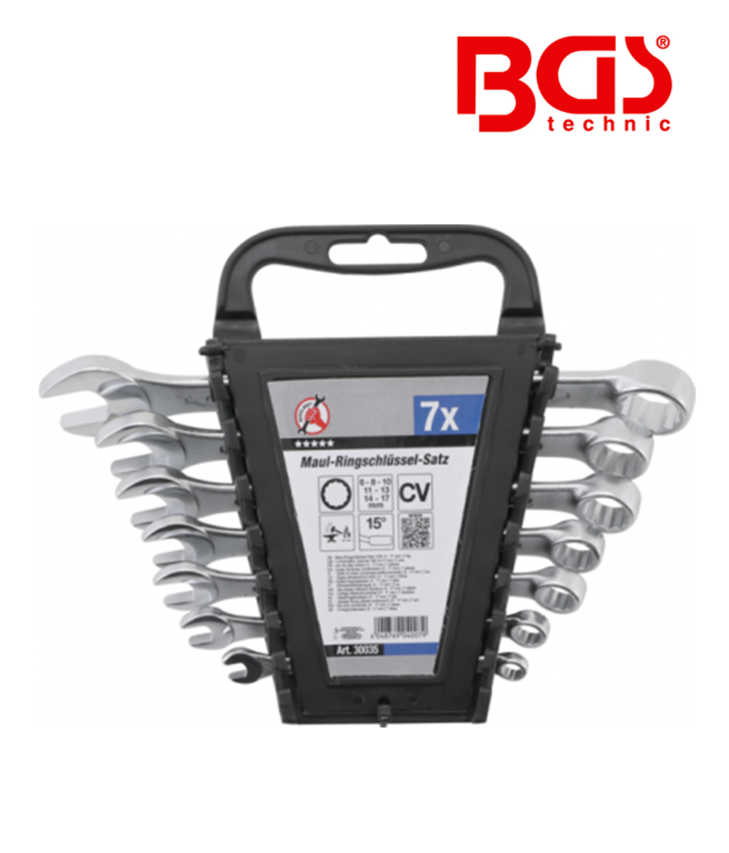 Set chei combinate 6 - 17 mm, 7 piese BGS Technic 30035 Set chei combinate 6 - 17 mm, 7 piese BGS Technic 30035