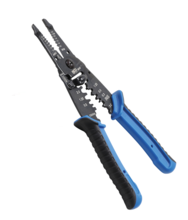 Cleste de dezizolat cabluri electrice - sertizat papuci - taiat 215mm BGS Technic Cleste de dezizolat cabluri electrice - sertizat papuci - taiat 215mm BGS Technic