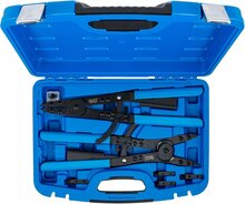 Set clesti inele de siguranta Seeger cu varfuri interschimbabile 400mm BGS Technic 478 Set clesti inele de siguranta Seeger cu varfuri interschimbabile 400mm BGS Technic 478