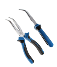 Cleste pentru electronisti curbat 45° - 200mm BGS Technic Cleste pentru electronisti curbat 45° - 200mm BGS Technic