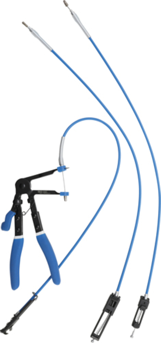 Cleste coliere de furtun cu cabluri Bowden 635 - 670 mm BGS Technic 9815 Cleste coliere de furtun cu cabluri Bowden 635 - 670 mm BGS Technic 9815