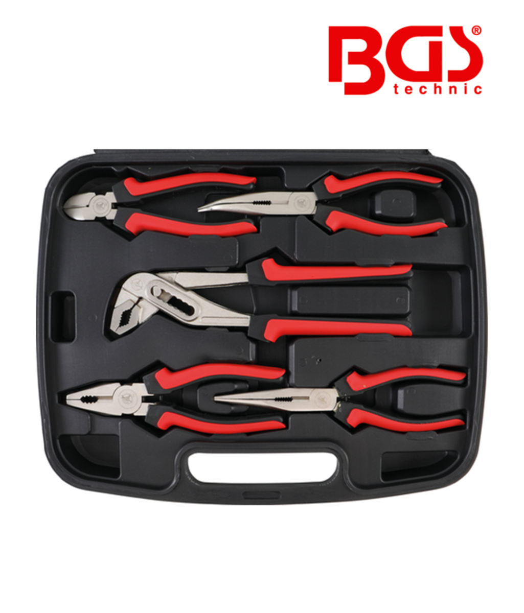 Set clesti si patenti combinati cu manere izolate  5piese BGS Technic 330