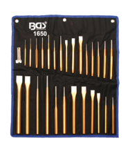 Set de dalti, dornuri si punctatoare 28 piese BGS Technic 1650 Set de dalti, dornuri si punctatoare 28 piese BGS Technic 1650