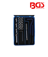 Set Helicoil pentru reparatii filete M11x1.5 - 14 piese BGS Technic 9436 Set Helicoil pentru reparatii filete M11x1.5 - 14 piese BGS Technic 9436